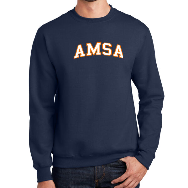 AMSA - Essential Fleece Crewneck Sweatshirt Thumbnail