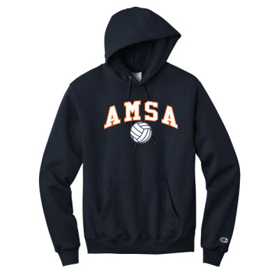 VOLLEYBALL - Eco Fleece Pullover Hoodie Thumbnail