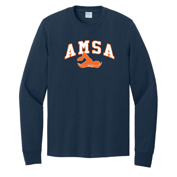 SWIMMING - Long Sleeve Core Cotton Tee Thumbnail