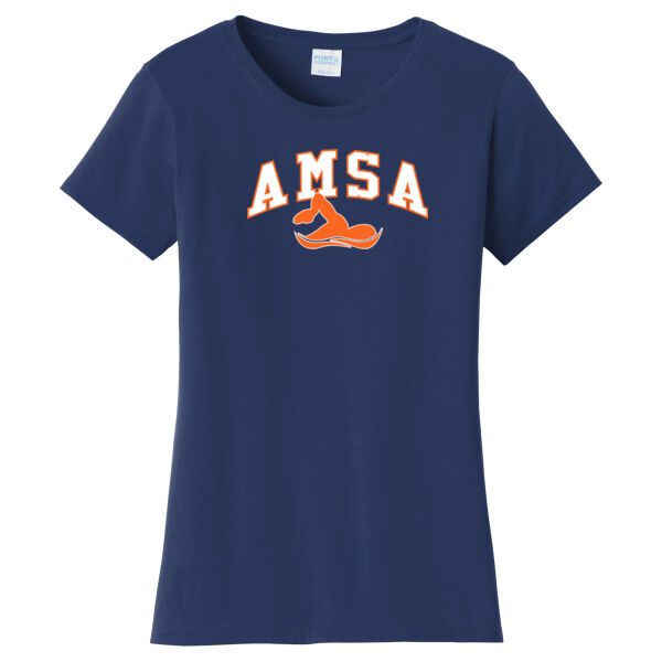 SWIMMING - Ladies Fan Favorite Tee Thumbnail