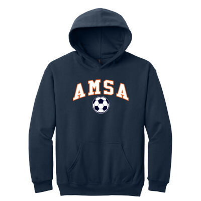 SOCCER - Youth Softstyle ® Midweight Fleece Hoodie Thumbnail