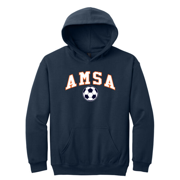 SOCCER - Youth Softstyle ® Midweight Fleece Hoodie Thumbnail
